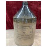 Antique  glass bottle IL. Lyons & Co. wholesale