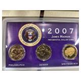 2007 James Madison Presidential Dollar PDS