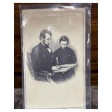 Reproduction of 1864 'Lincoln At Home' Photo