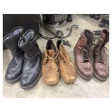 Used Menï¿½s ankle boots 10 1/2 and 11.