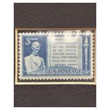 3-cent U.S. postage stamp issued on November 19,
