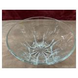 Lead crystal salad bowl.