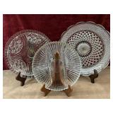 Glass Serving platters