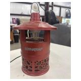 Dynatrap XL insect trap in red.