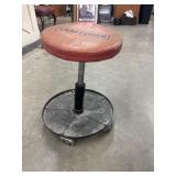 Craftsman adjustable rolling shop stool.