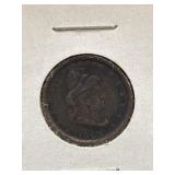 1863 American Civil War token featuring a