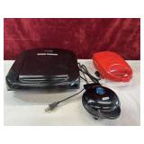 Bundle of table top grills.