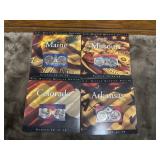 U.S. Minted Quarter Dollar collector sets from