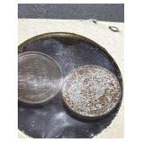 Two Wheat One Cent Pennies U.S. Coins