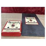Parker Brothers 'Popular Editions, Monopoly game