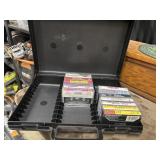 Vintage Clik Case plastic storage carrying case.