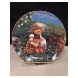 M.J. Hummel 'Favorite Pet' collector plate from