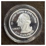 '51st State' novelty issue coin from the National