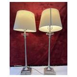 Table lamps.