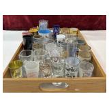 Bundle of shot glasses.