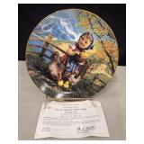 Danbury Mint M.J. Hummel 'Feeding Time' collector
