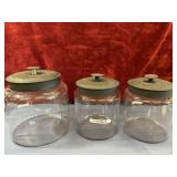Anchor Hocking Montana glass jars