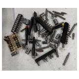 Mixed lot of used tools, including a variety of