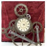 Large Industrial Style Wall Clock. Needs Battery