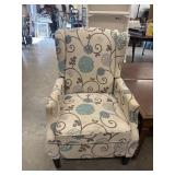 Noble House fabric recliner. Scratched up. See
