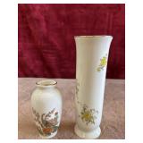 French Fliwets porcelain vase and Japanese