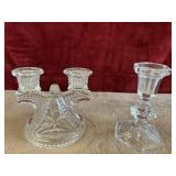 Bundle of candle holders.