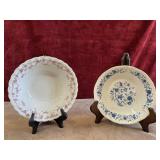 Franciscan "Brides Bouquet" bowl and Hankook