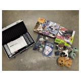 Full poker game set, remote controlled