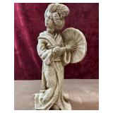Japanese geisha  style figurine  A. Santini