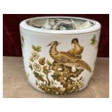 Andrea by Sadek. porcelain planter.