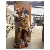 Vintage ceramic Thanksgiving harvest figurine.