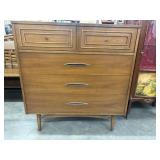 Vintage mid-century modern highboy chest