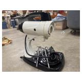 Vintage white and black Sunbeam Mixmaster stand