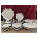 Stoneware dinner plates, desert plates ,bowls,