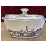 vintage Corning Ware casserole dish rare
