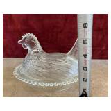 Indiana Glass c"Hen on a Nest"  candy dish
