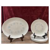 Dura-Print dinnerware. oval serving platter And
