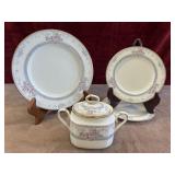 Noritake Magnificence  bone china plates saucers