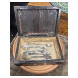 Mixed assortment of vintage silver plate flatware