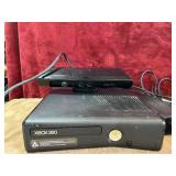 Microsoft Xbox 360 S (Slim) console paired with