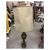 Vintage mid-century Stiffel brass table lamp.