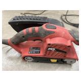Red  SKIL 7500 6-Amp 3" x 18" Corded Belt Sander