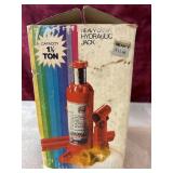 Vintage 1 1/2-ton heavy-duty hydraulic bottle