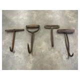 Vintage or hay bale hooks