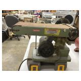 Electric motor assembly with a louvered cooling