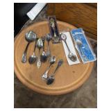 Vintage and collectible souvenir spoons,