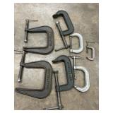 4 Craftsman and  assorted heavy-duty metal
