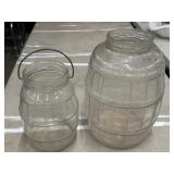 Vintage Pickle jars.