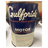 Vintage  Gulf Gulfpride "Alchlor Processed" Motor