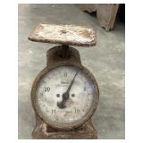Antique cast-iron table-top family/household